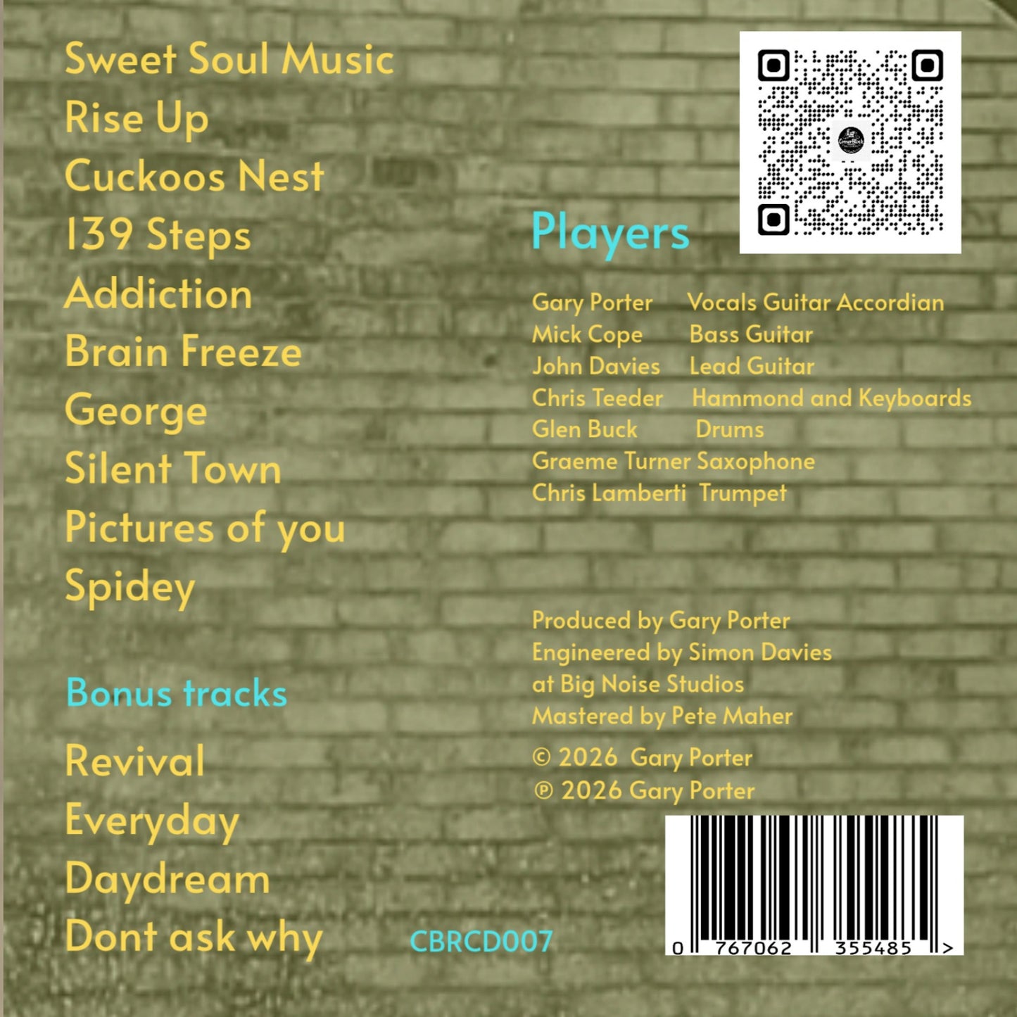 Rise Up CD Album
