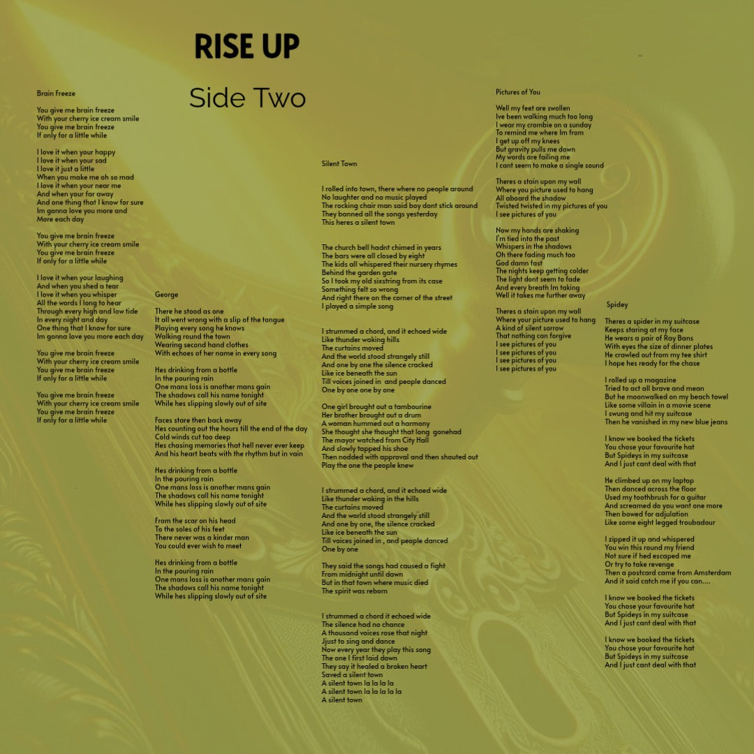 Rise Up Vinyl LP